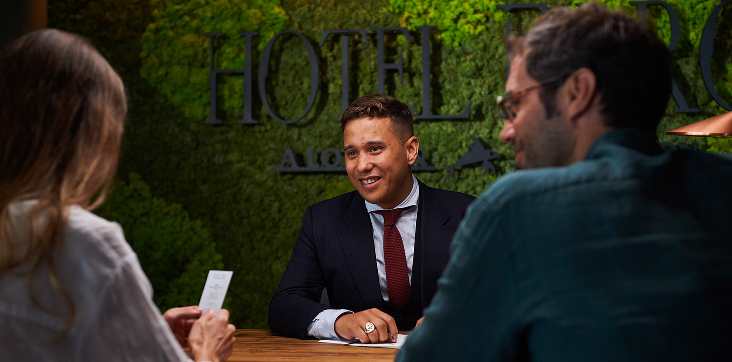 Main image of the Guest Experience Manager service of the Hotel Faro, a Lopesan Collection Hotel in Maspalomas, Gran Canaria. 